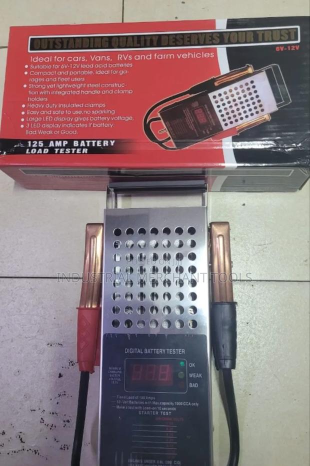 Portable Battery Tester - main view