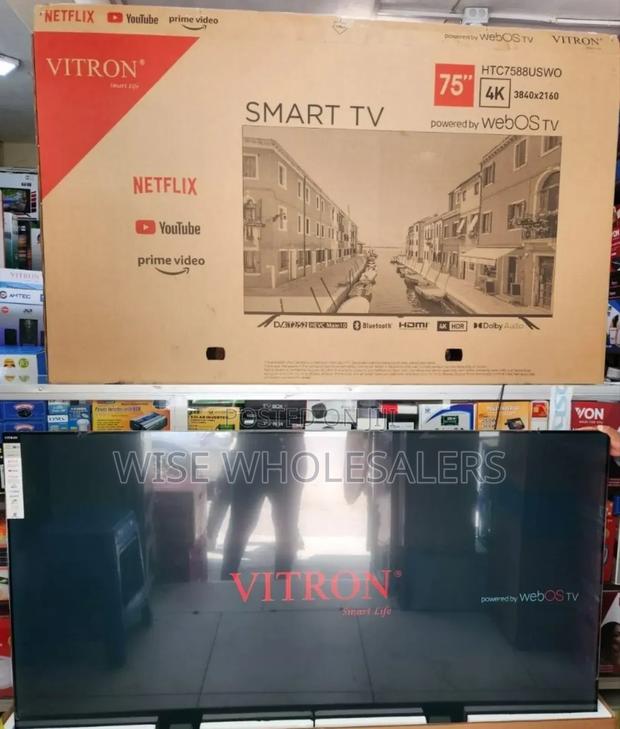 Vitron 75" Inch Smart Tv 4k Ultra Hd Powered By Webos