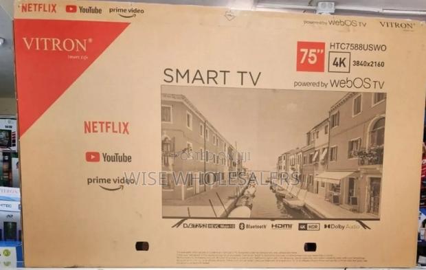 Vitron 75" Inch Smart Tv 4k Ultra Hd Powered By Webos - thumbnail 2