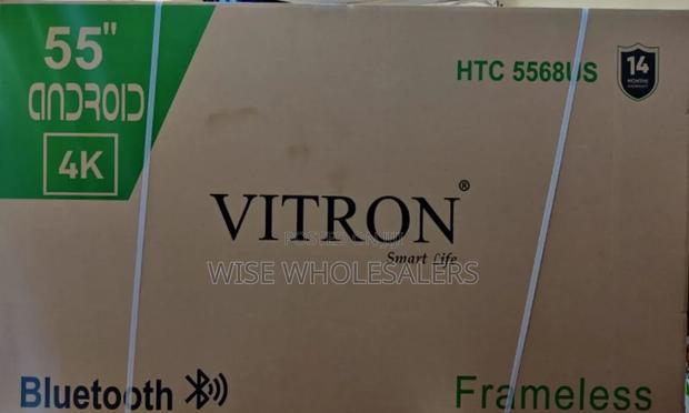 Vitron 55" Smart Android Frameless 4k Uhd, Bluetooth - thumbnail 3