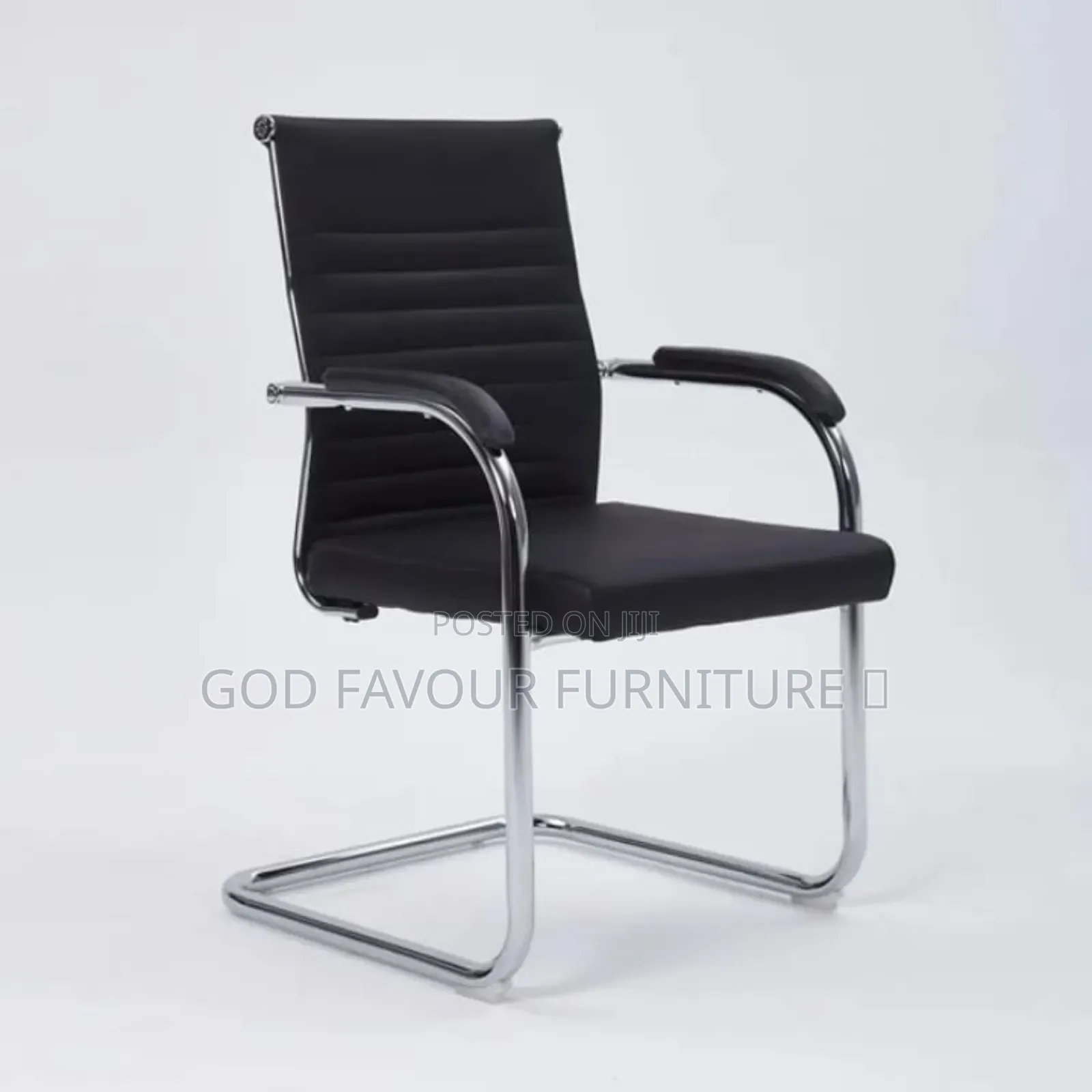 Black Brand New Office Chair/Waiting Chair Ugf5