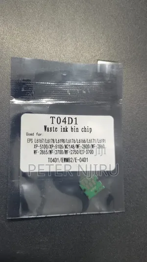 Epson T04d1 Maintenance Box Chip