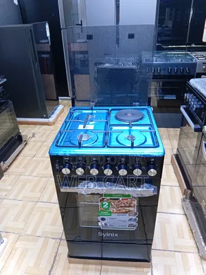 Syinix 3+1 Cooker With Electric Oven – 50x50 Freestanding