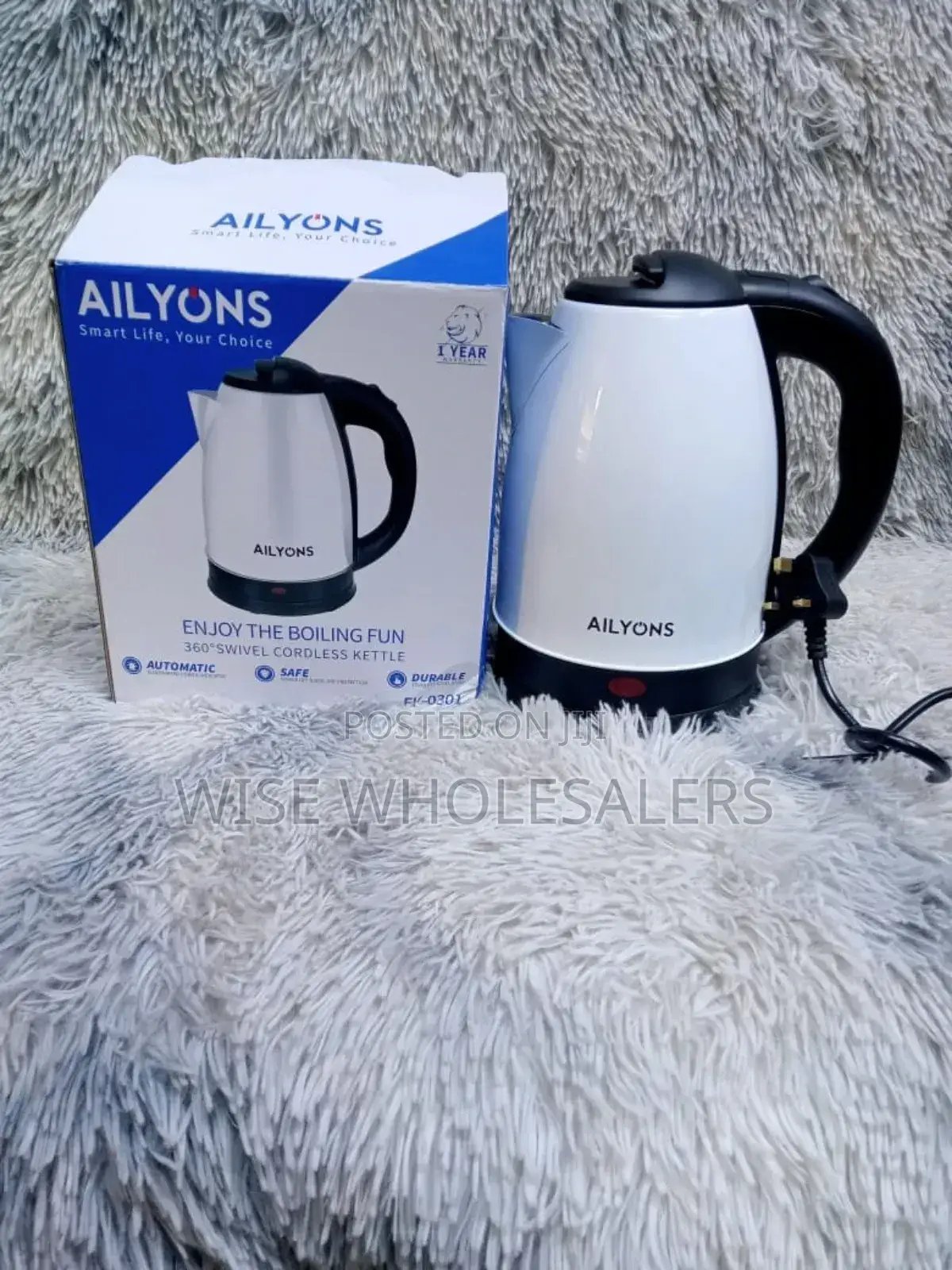 *Ailyons Fk301 Colored Electric Water Kettle