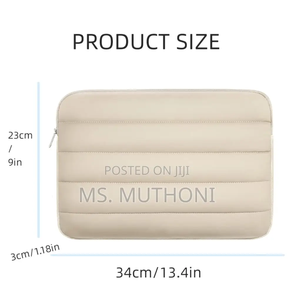 High Quality Puffy Laptop Sleeve* 13.3” / 15.6”