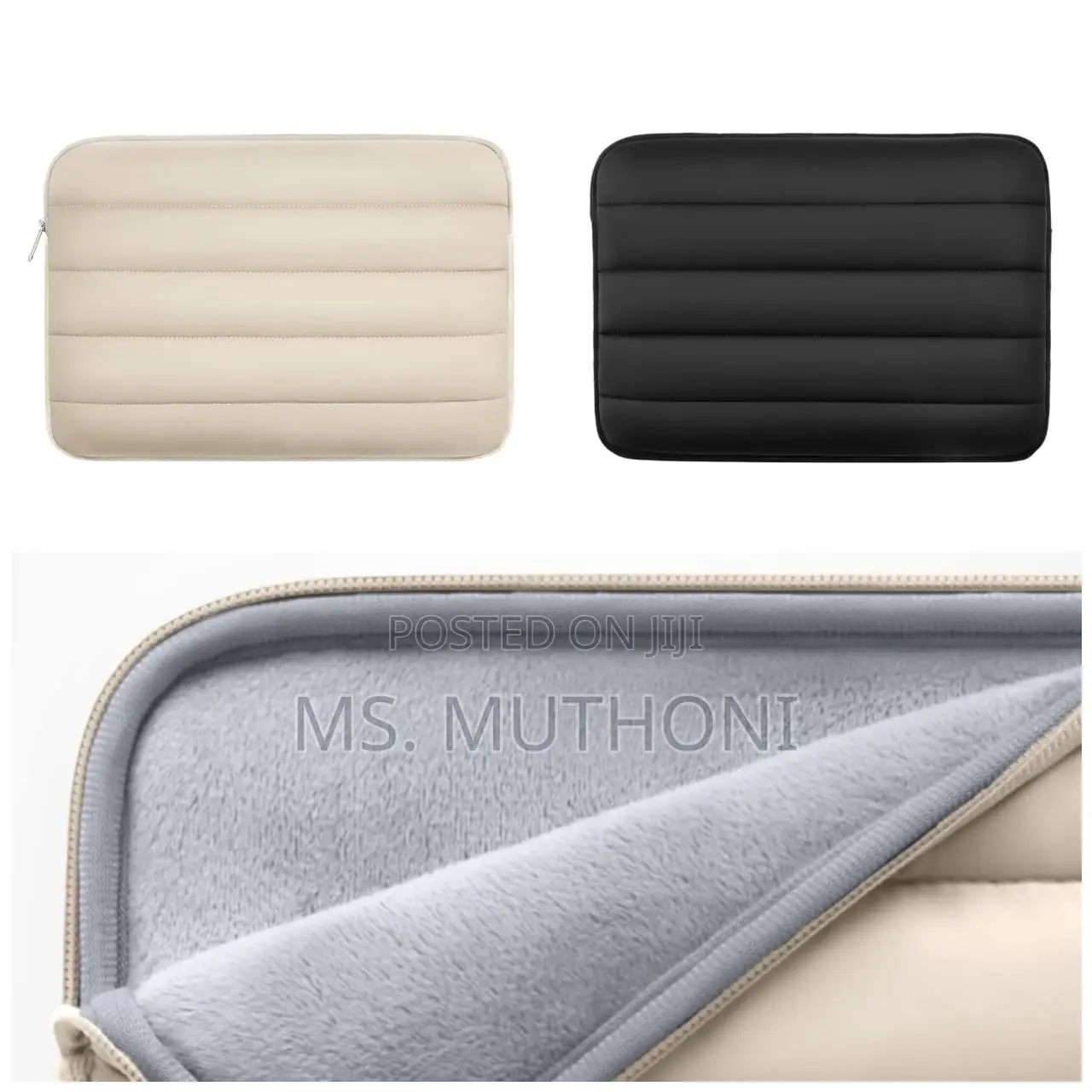 High Quality Puffy Laptop Sleeve* 13.3” / 15.6”