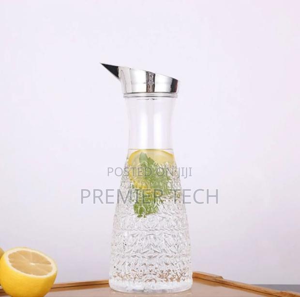 Embossed Acrylic Pitcher Jars