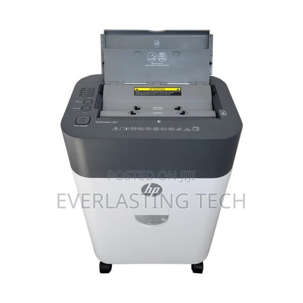 Hp Oneshred Auto 100cc – 2818 White/Grey Cross Cut Shredder