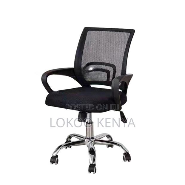 Office Chair : Backrest Adjustable Desk Chair - thumbnail 4