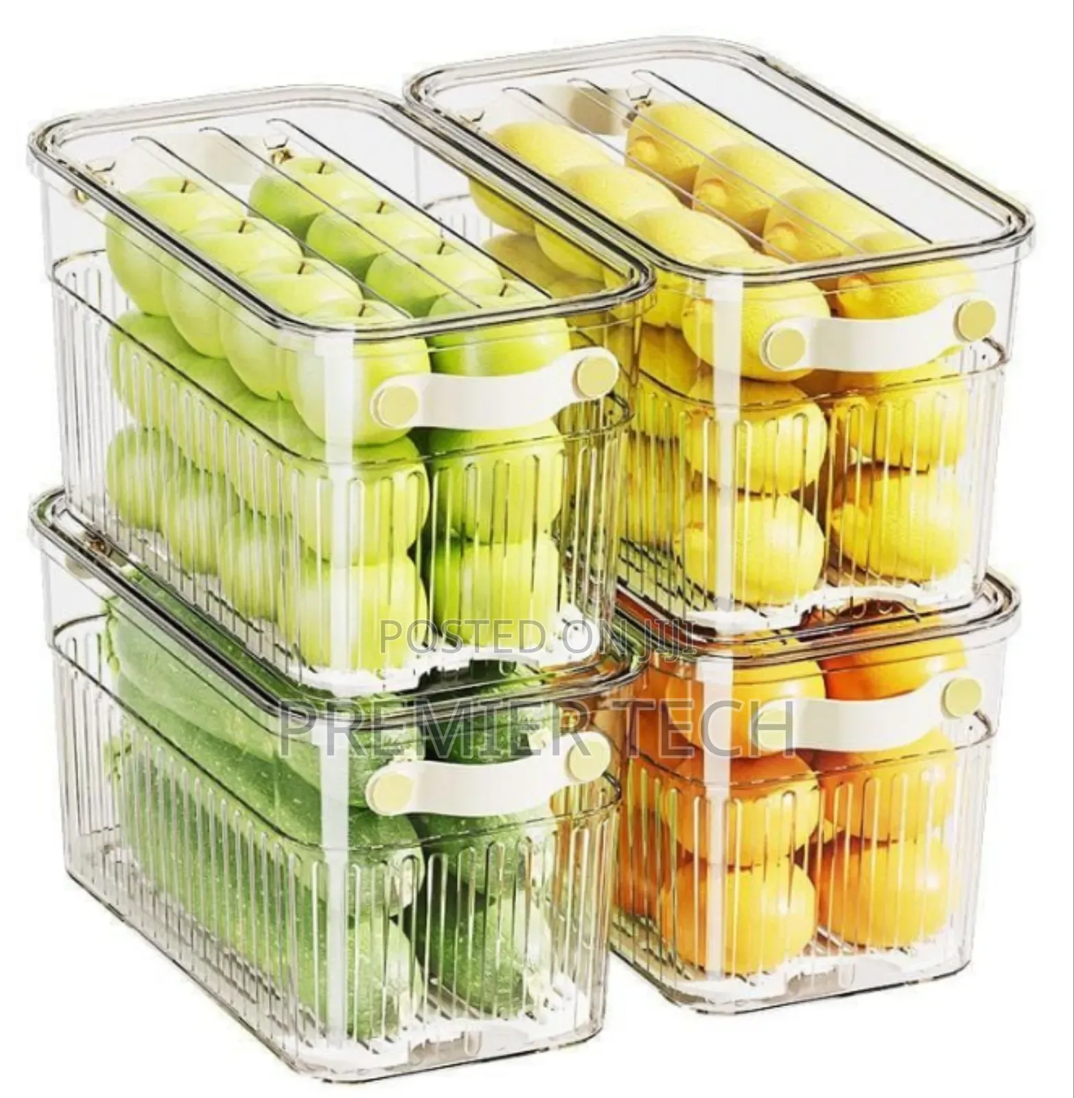Stackable Fridge Containers