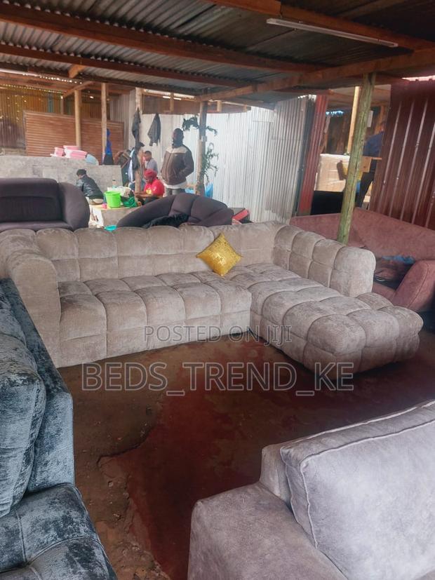 Timeless 6 Seater Bubble L Seat Sofa - main view