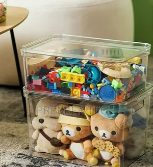 2pcs Acrylic Storage Containers