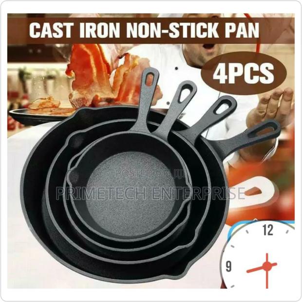 4pcs Non-Stick Pans 16cm/20cm/26cm - main view