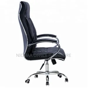 Elite Comfort: Black Ergonomic Executive Chair