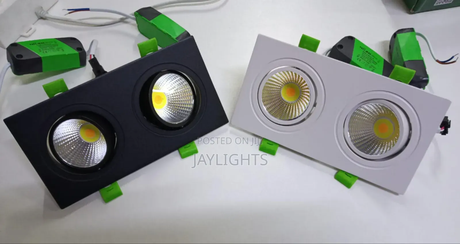 Adjustable Led Recessed Spotlights Single Double Heads