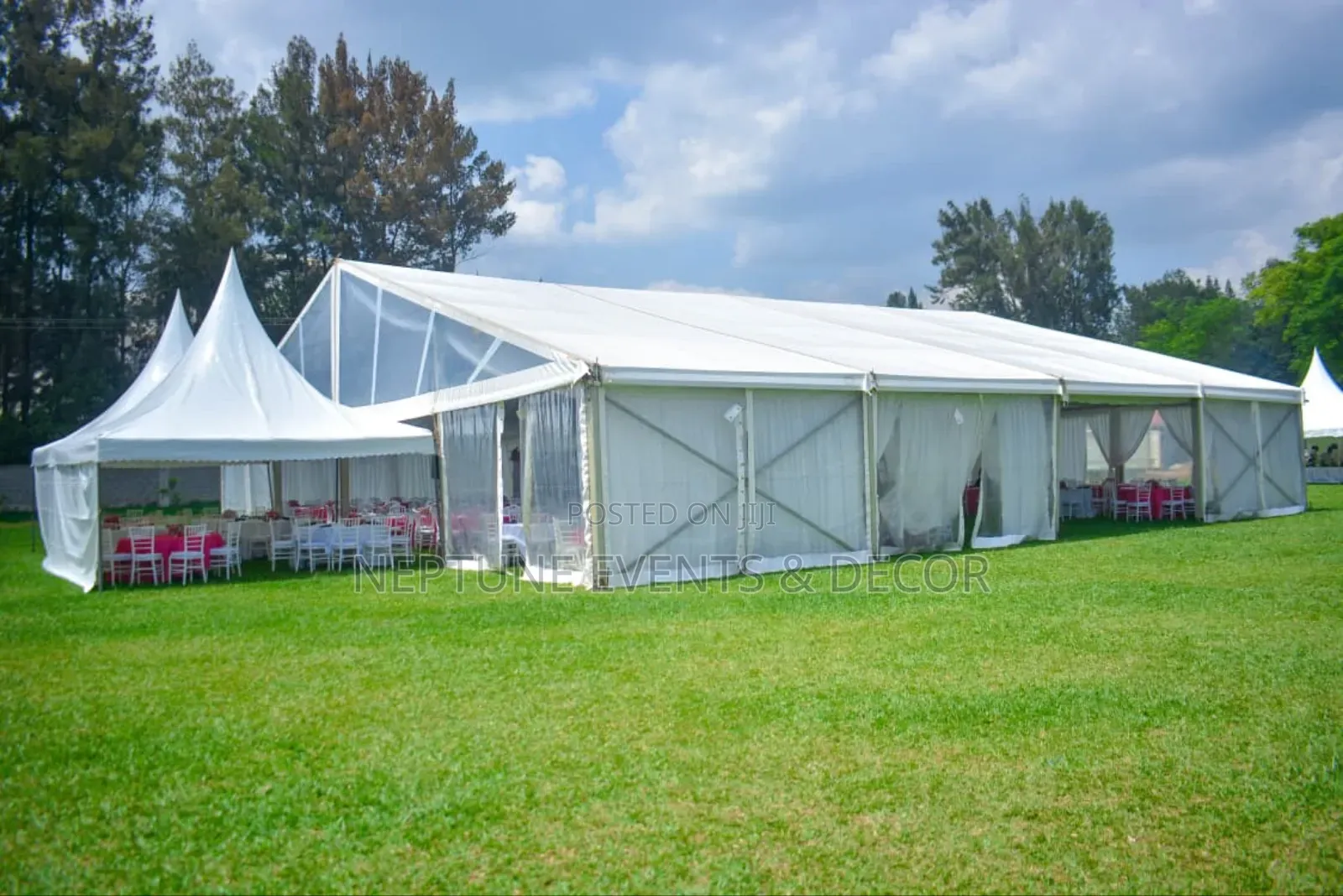 Tents, Tables, Chairs, Decor for Hire