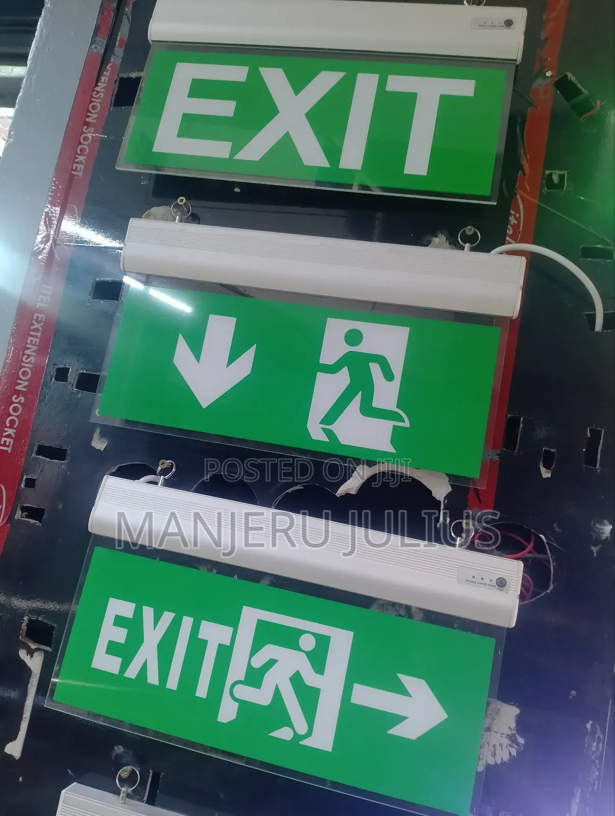 Emergency Exit Sign Light