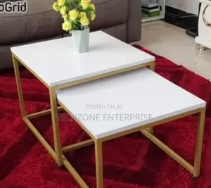 *Modern Bree Coffee Table Square Nesting Table 