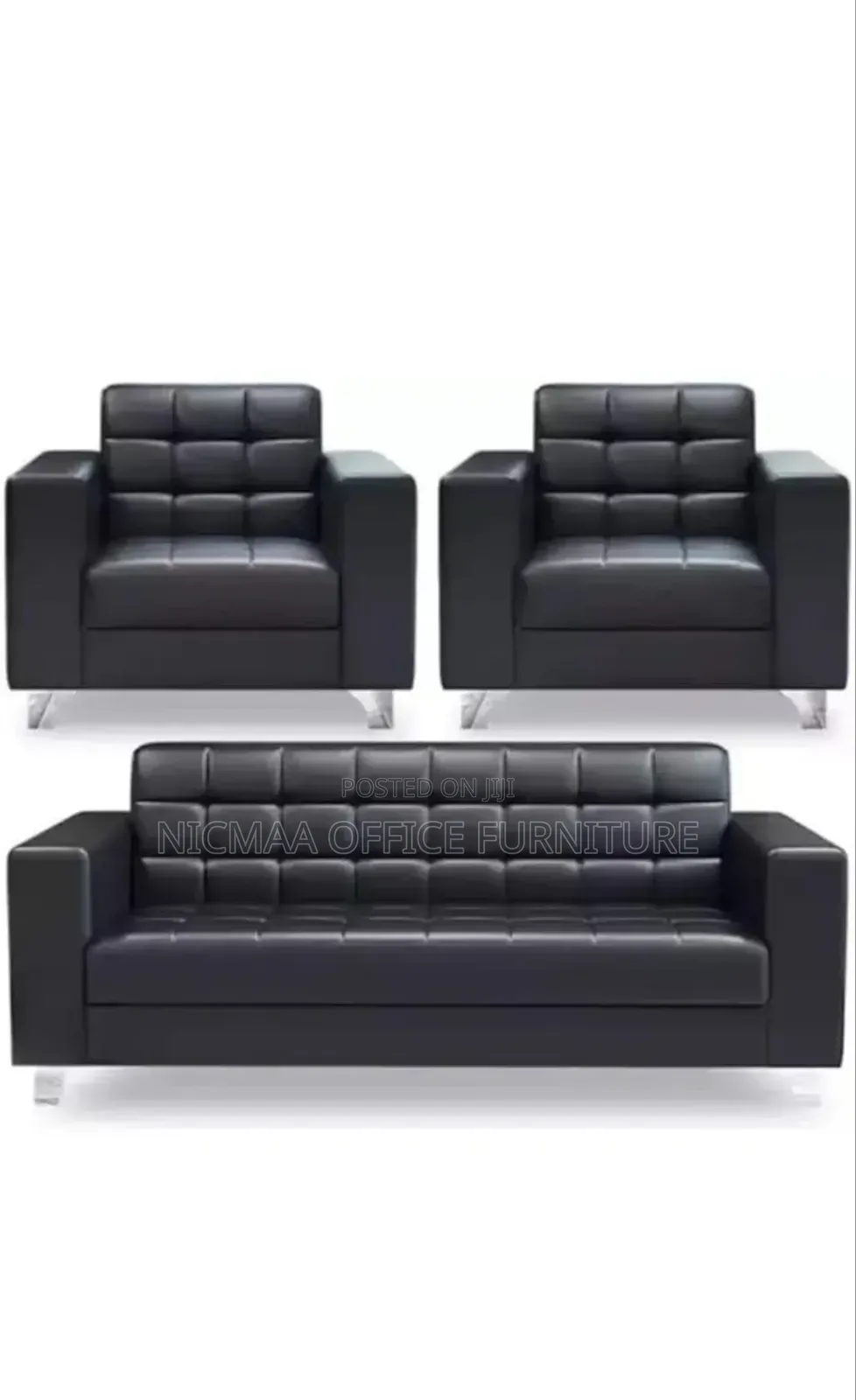 Luxury Chesterfield 5-Seater Sofa Set