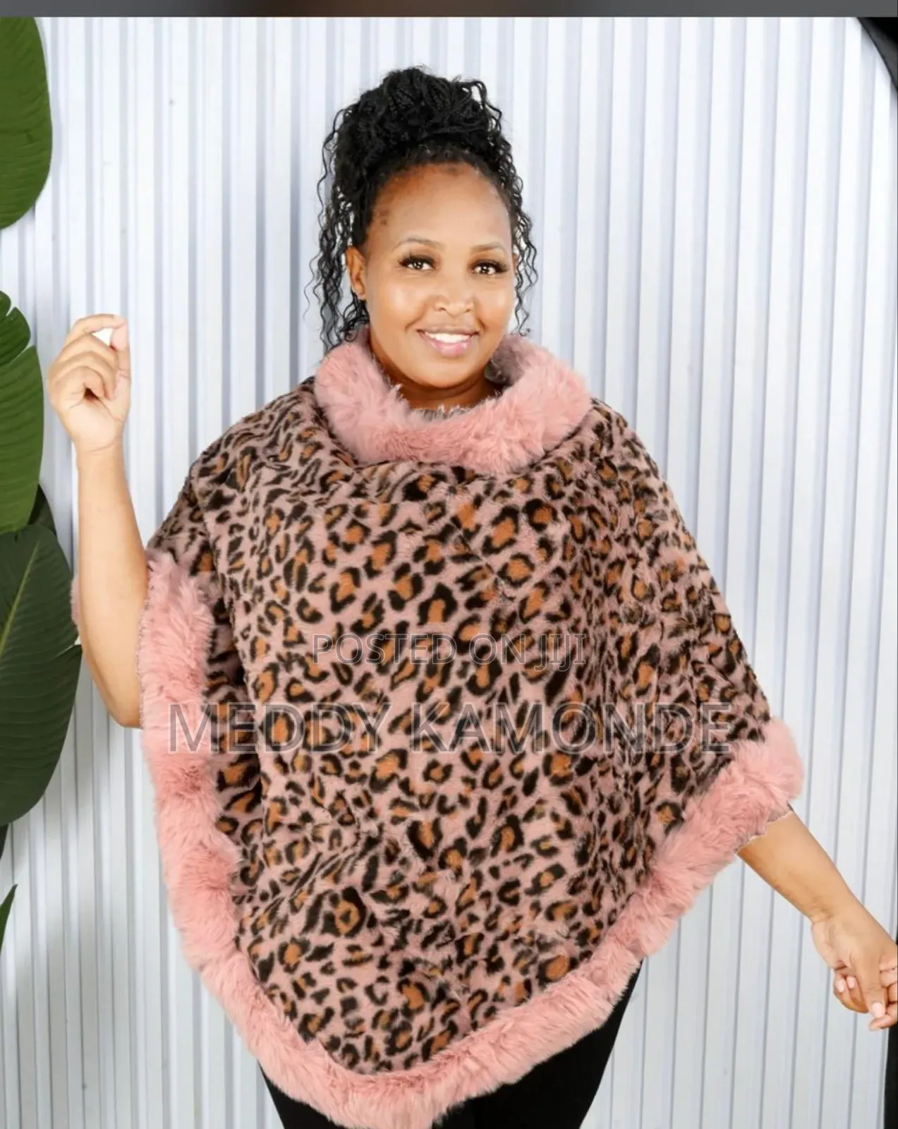 Brown/Grey Sweater Ponchos