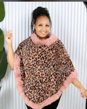 Brown/Grey Sweater Ponchos