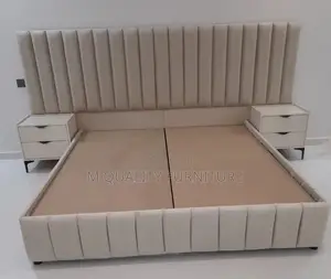 6 by 6 Extended King Size Bed With Side Drawers