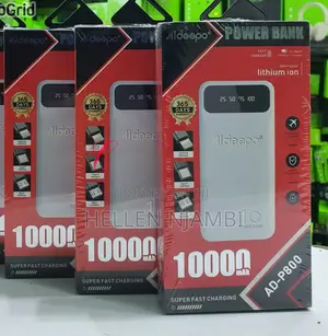 Aldeepo Ad-P800 10000mah Type C Fast Charging Power Bank