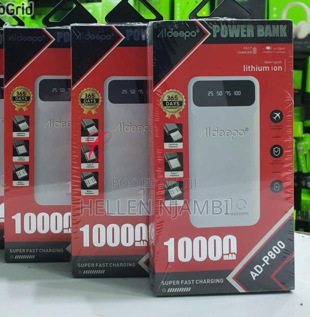 Aldeepo Ad-P800 10000mah Type C Fast Charging Power Bank - main view