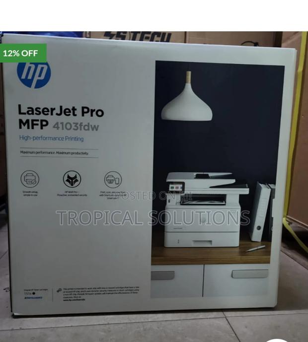 Hp Laserjet Pro MFP 4103fdw// Hp 4103fdw Laser Printer - thumbnail 3