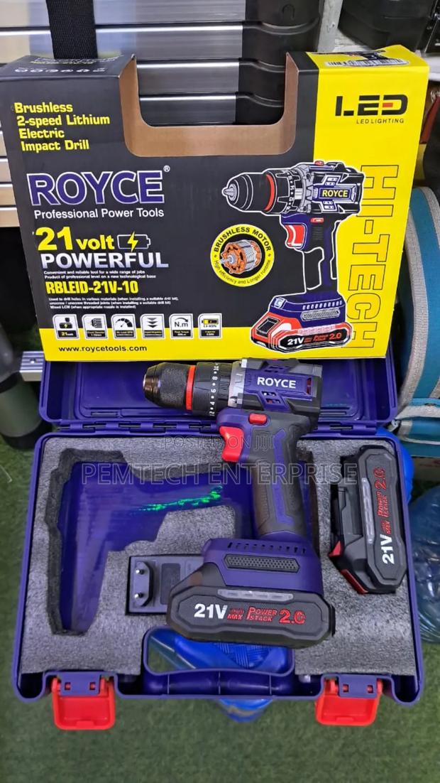 Brushless 2 Speed Lithium Royce Drill - thumbnail 2