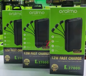 Oraimo Slice Link 10000mah 12w Power Bank