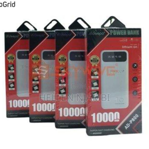 Aldeepo Ad-P800 10000mah Type C Fast Charging Power Bank - thumbnail 3