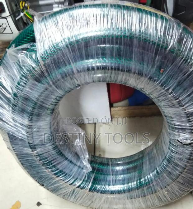 Green Braided Hosepipe 1inch - main view