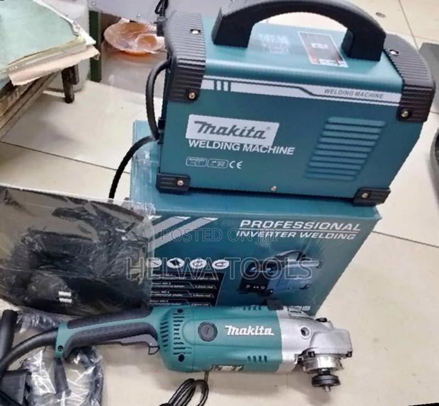 Makita 2-1 Grinder 9" and Welding 500 A