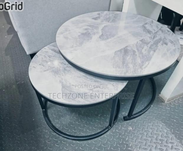 *Elegant Luxury Pure Marble Top Nesting Coffee Tables *