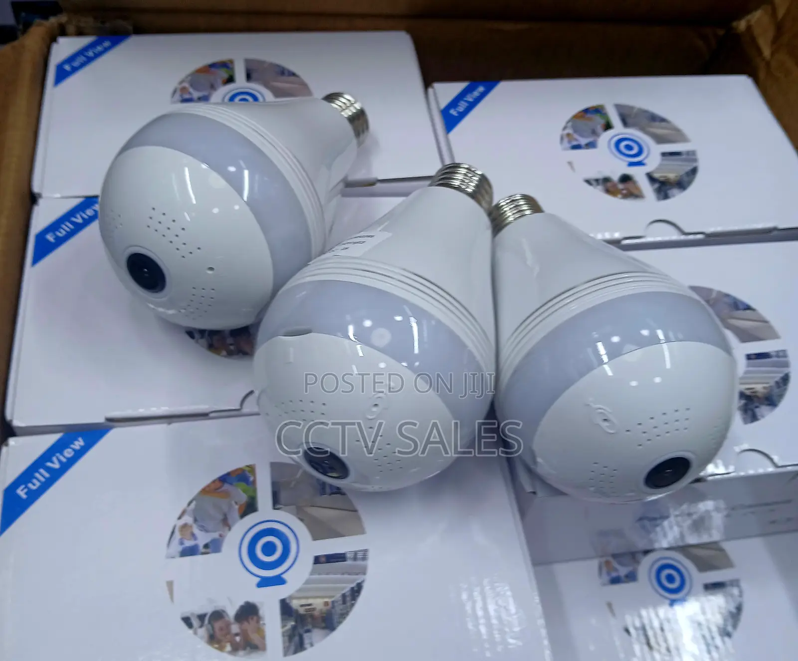 Wifi Panaromic Bulb Camera