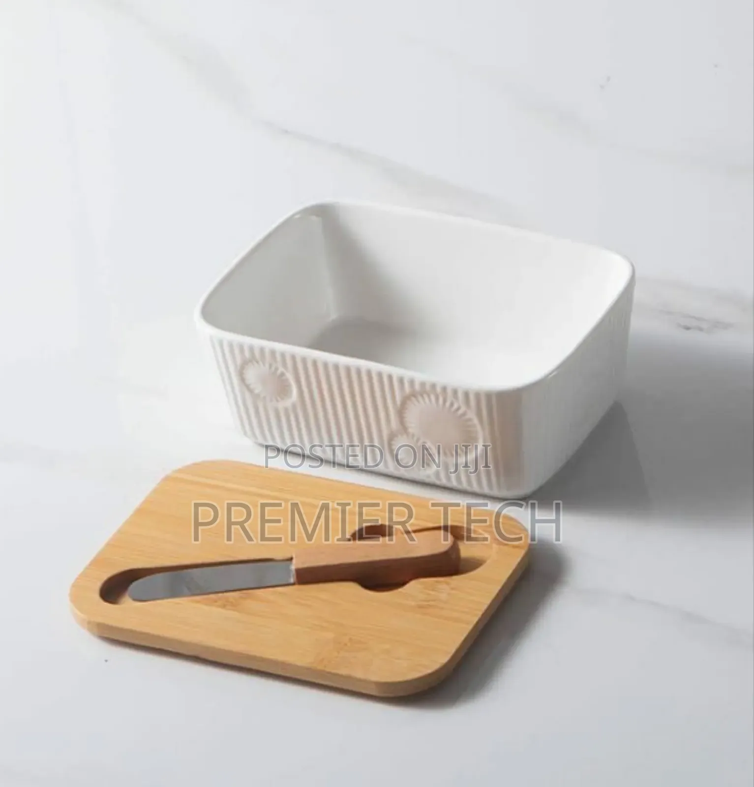 Porcelain Butter Set