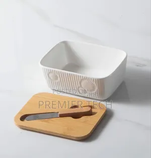 Porcelain Butter Set