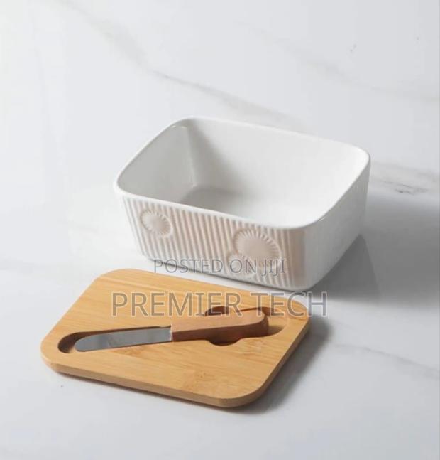 Porcelain Butter Set