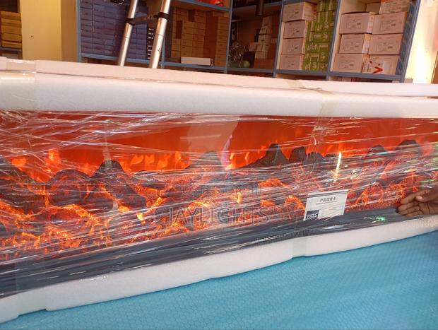 Decorative Electric Fireplace Real Flame Effect With Heat - main view