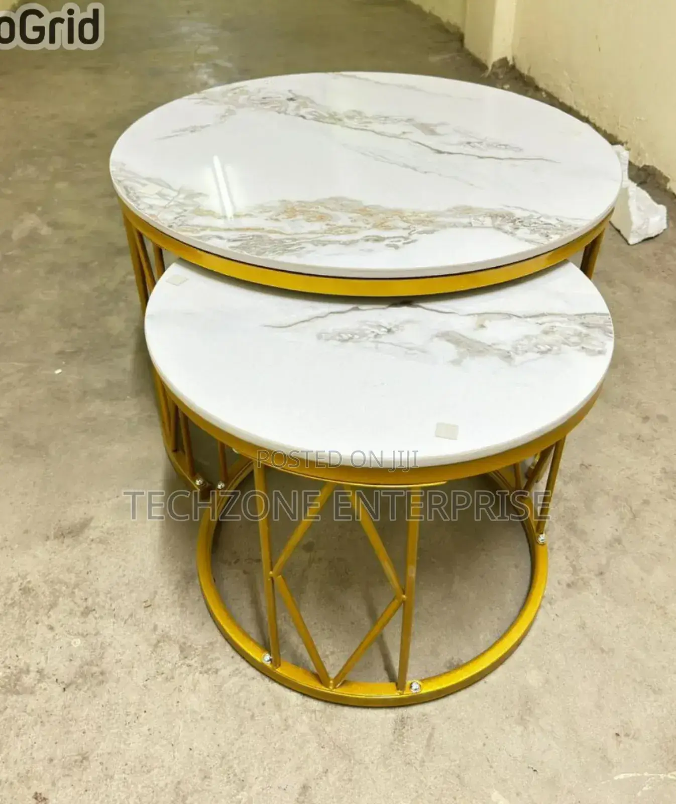 Modern Luxury Pure Ceramic Marble Top Coffee Tables