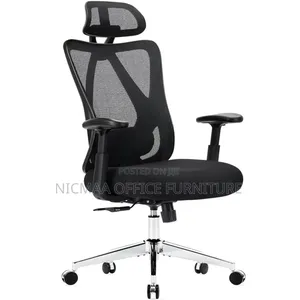 Premium Ergonomic Office Chair With 2d Armrest Support