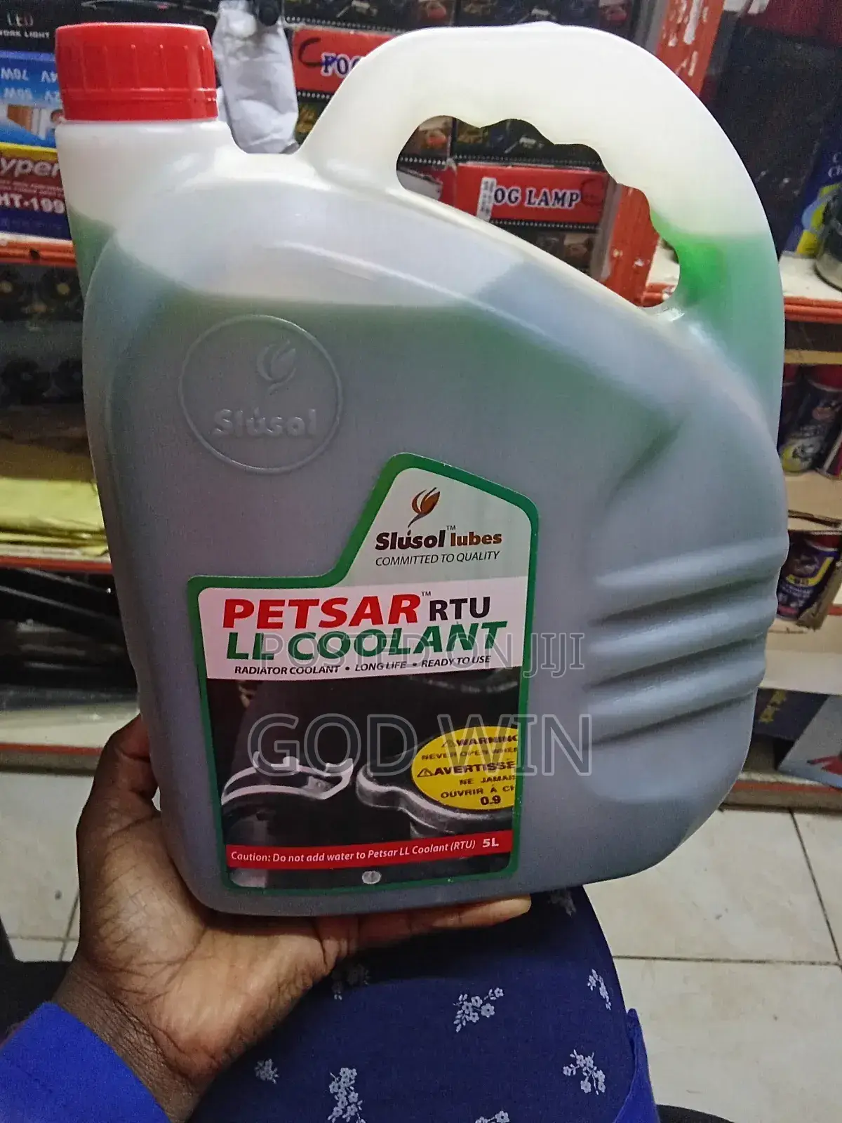 Petsar Coolant Green Color