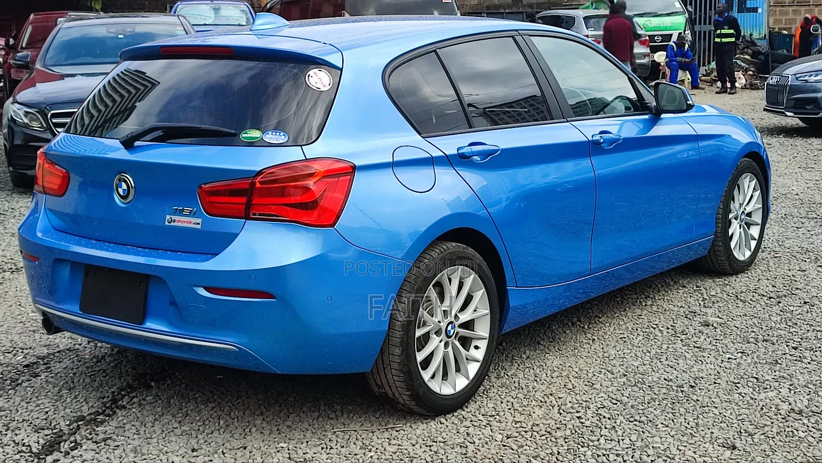 BMW 118i 2018 Blue