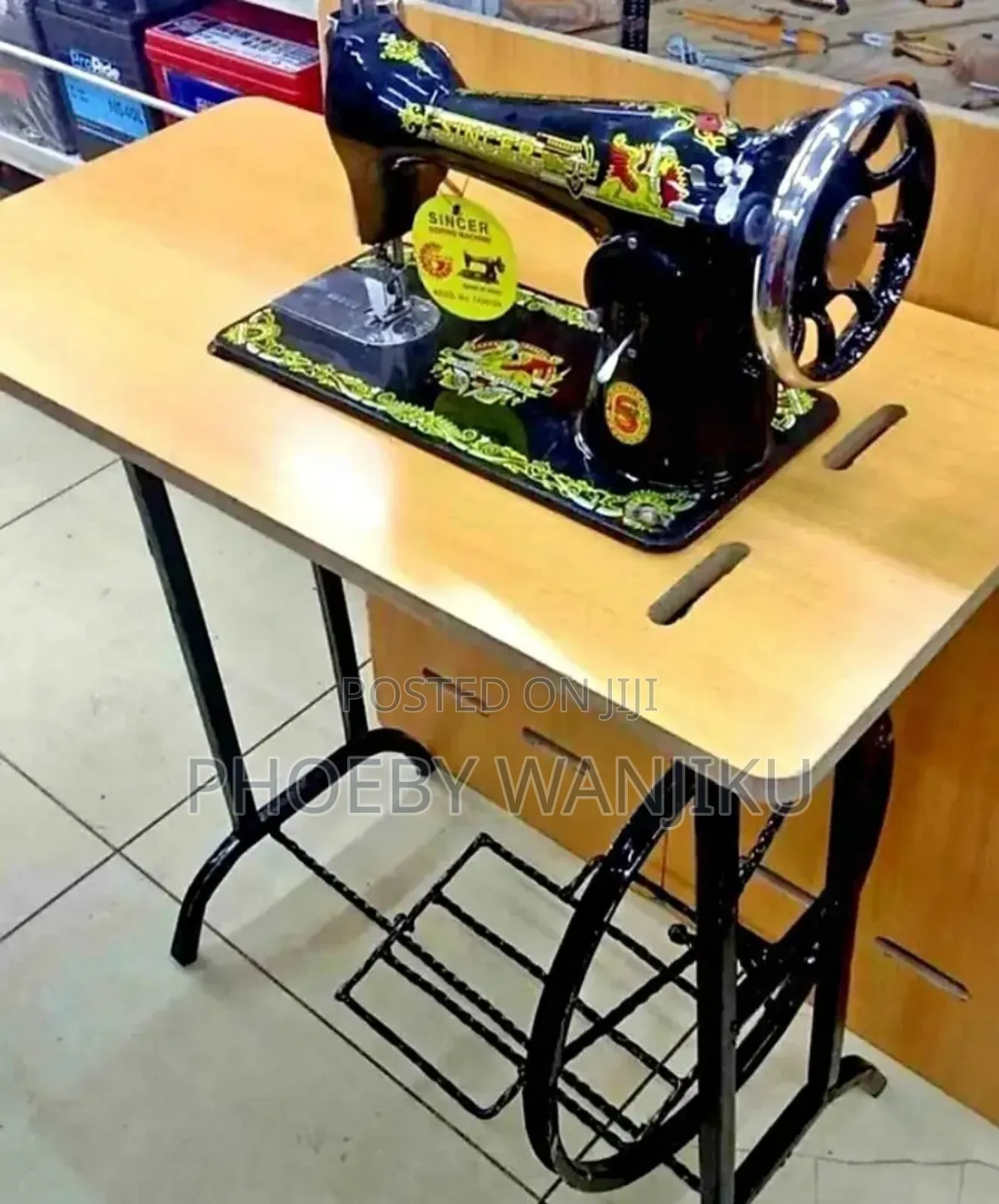 Foot Pedal Butterfly Sewing Machine