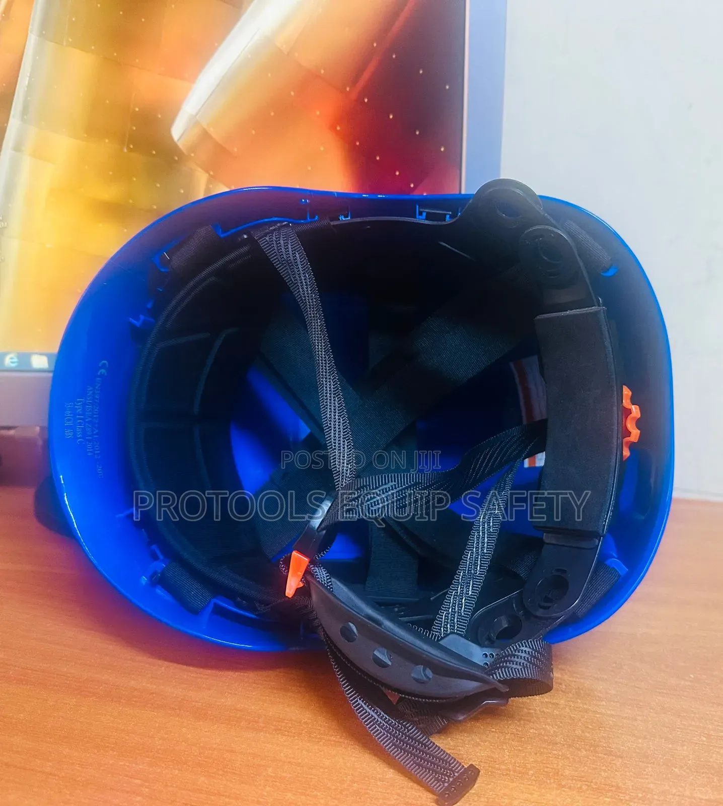 Blue Work at Height Helmet