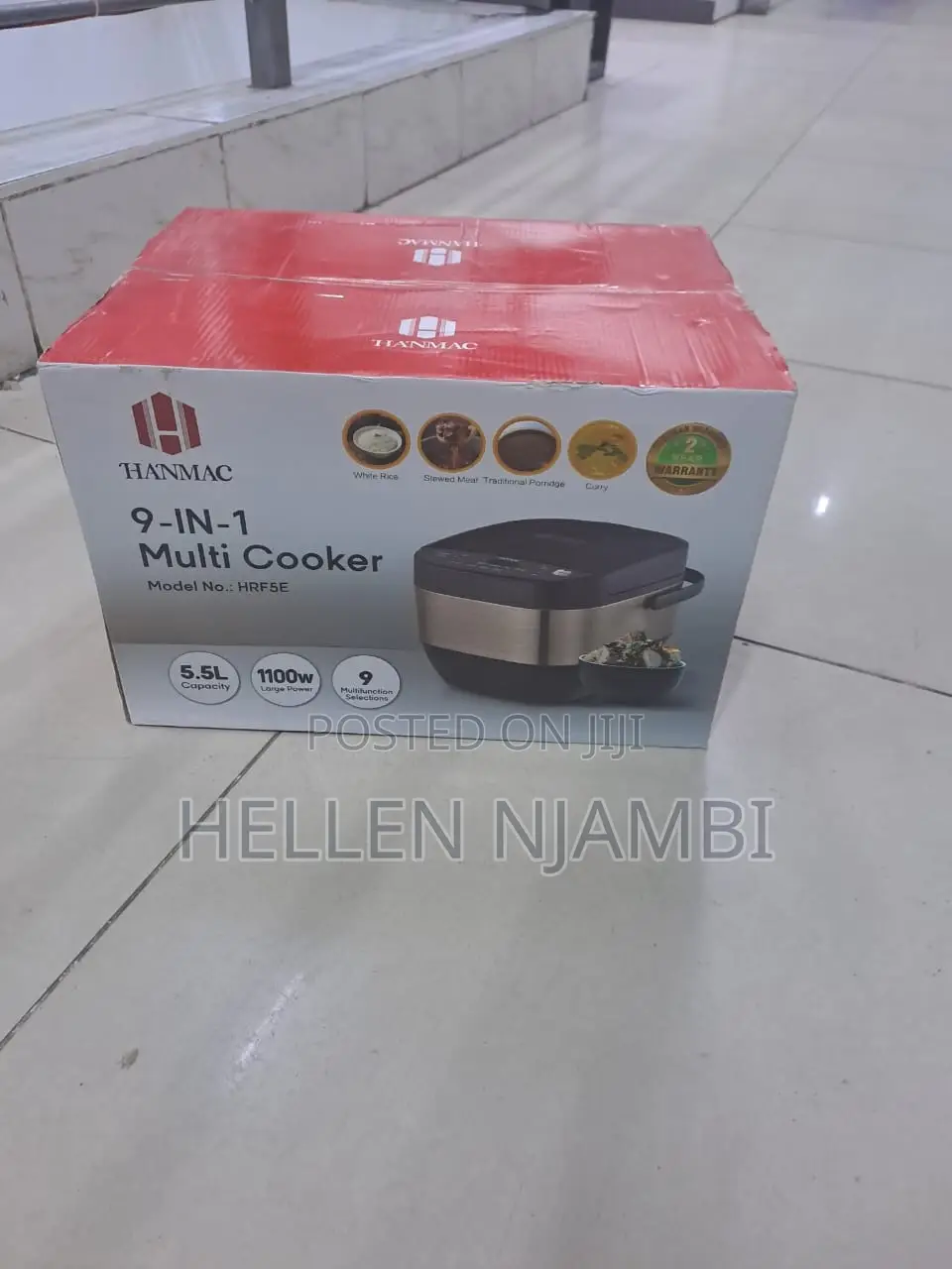 Hanmac 9-in-1 5.5ltrs Multicooker