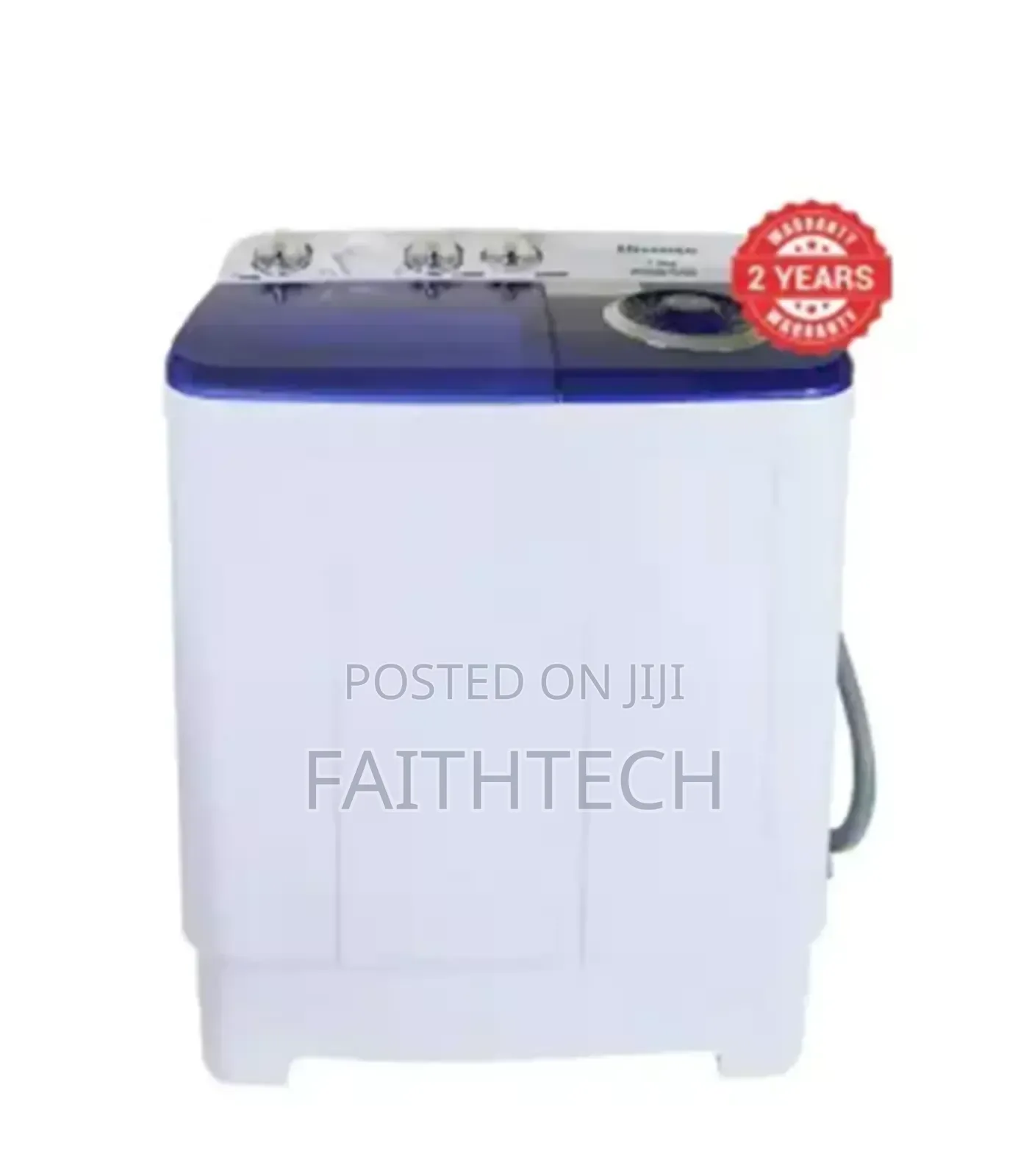 Hisense Twin Tub Top Load Semi Automatic Washing Machines
