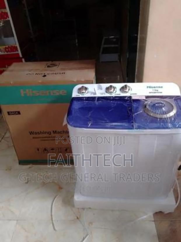 Hisense Twin Tub Top Load Semi Automatic Washing Machines - thumbnail 2