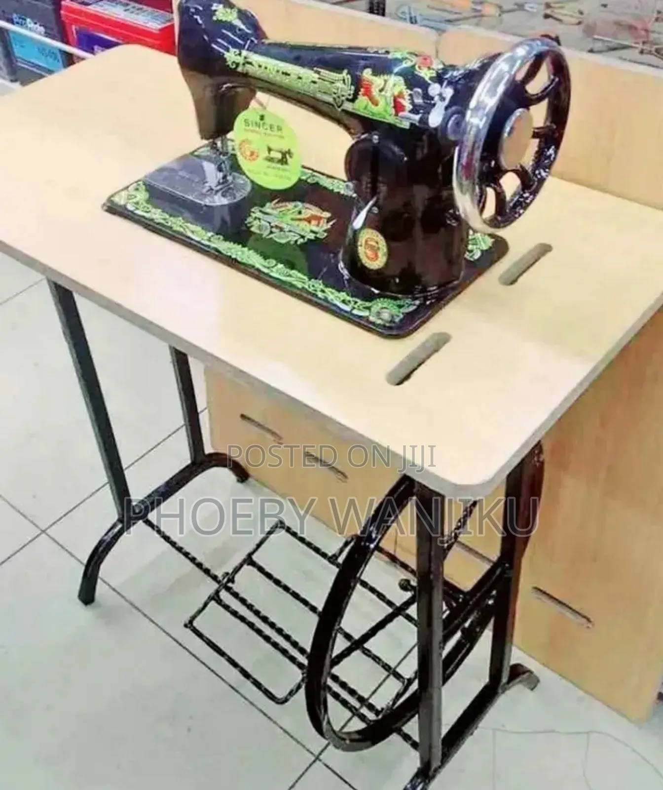 Mechanical Butterfly Sewing Machine